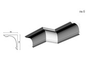 Гладкий карниз ПК5